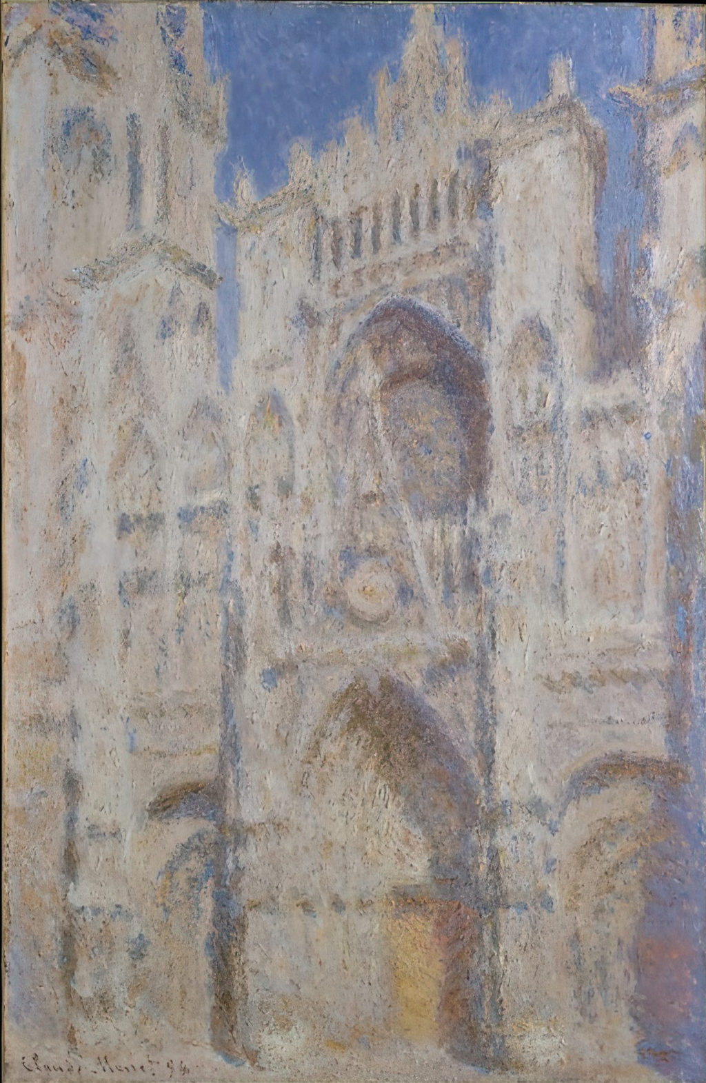 Rouen Cathedral The Portal Sunlight Metropolitan Museum of Art Claude Monet